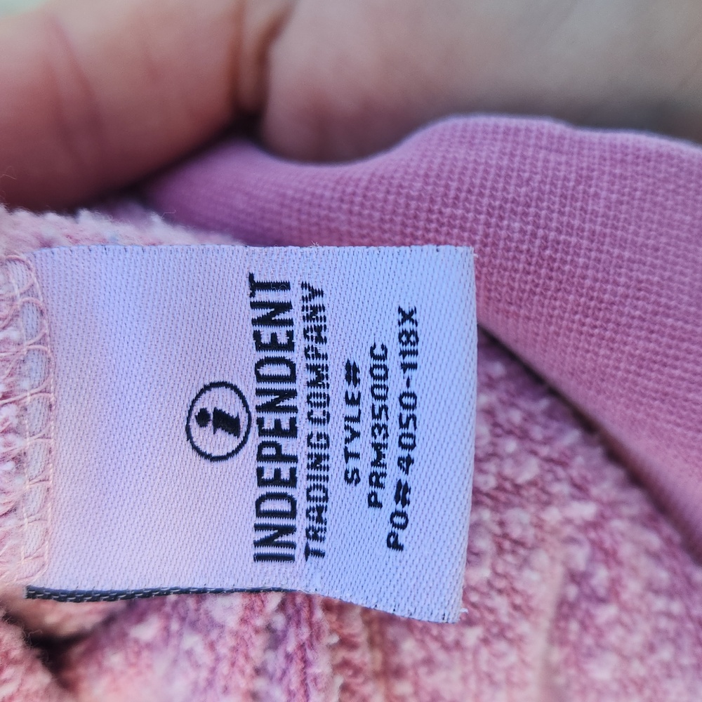 Hatch‎ Babe Pink Red Maternity Graphic Sweatshirt 0 Small Mama Pardom Oversized - Picture 5 of 6